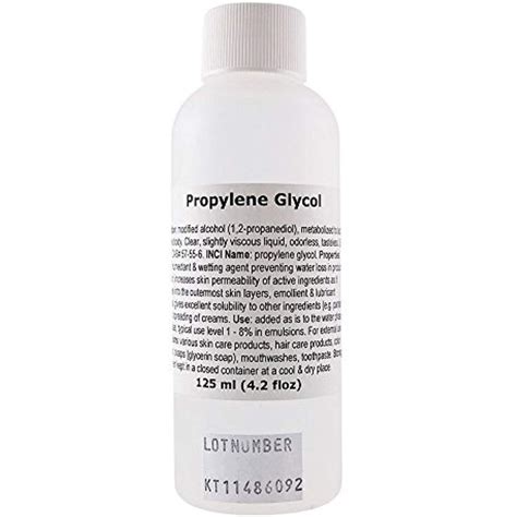 Propylene glycol in skin care